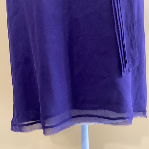 Talbots Short  Sleeve Shell Silk size 14 Petite - Picture 4 of 14